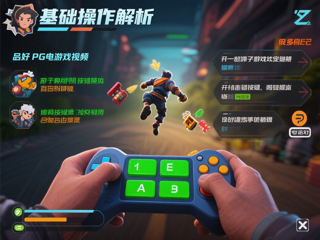 基础操作解析：很多新手在游戏初期会因为不熟悉按键功