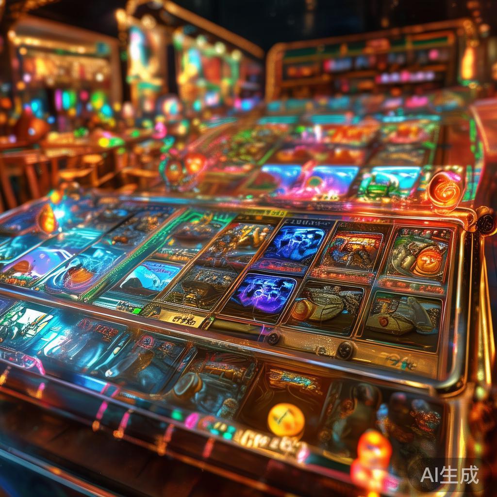 基础玩法——自动旋转与手动操作
玩家可以选择自动