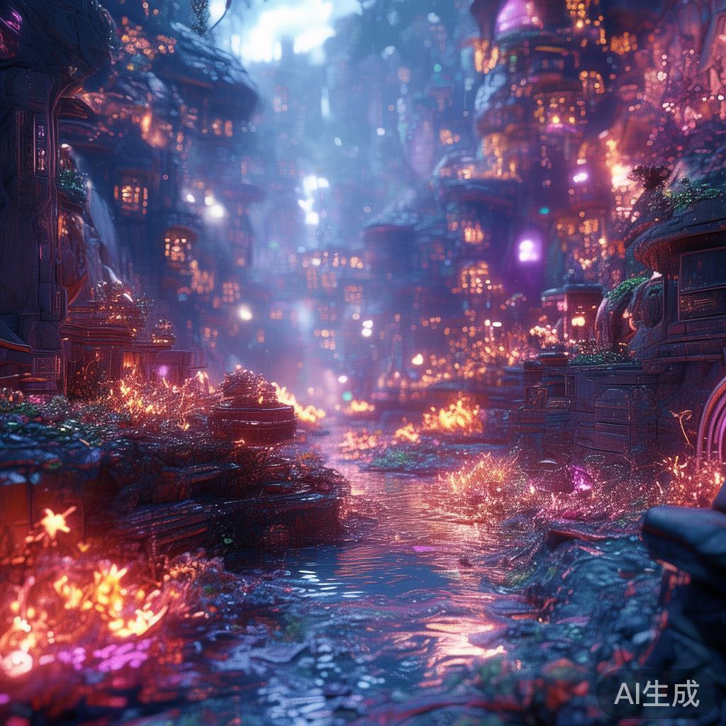 另外，渲染引擎负责将游戏画面和动画呈现给玩家，使视